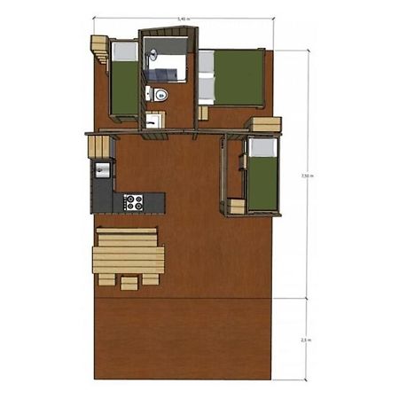 Lodgetent Goebelsmuhle 외부 사진