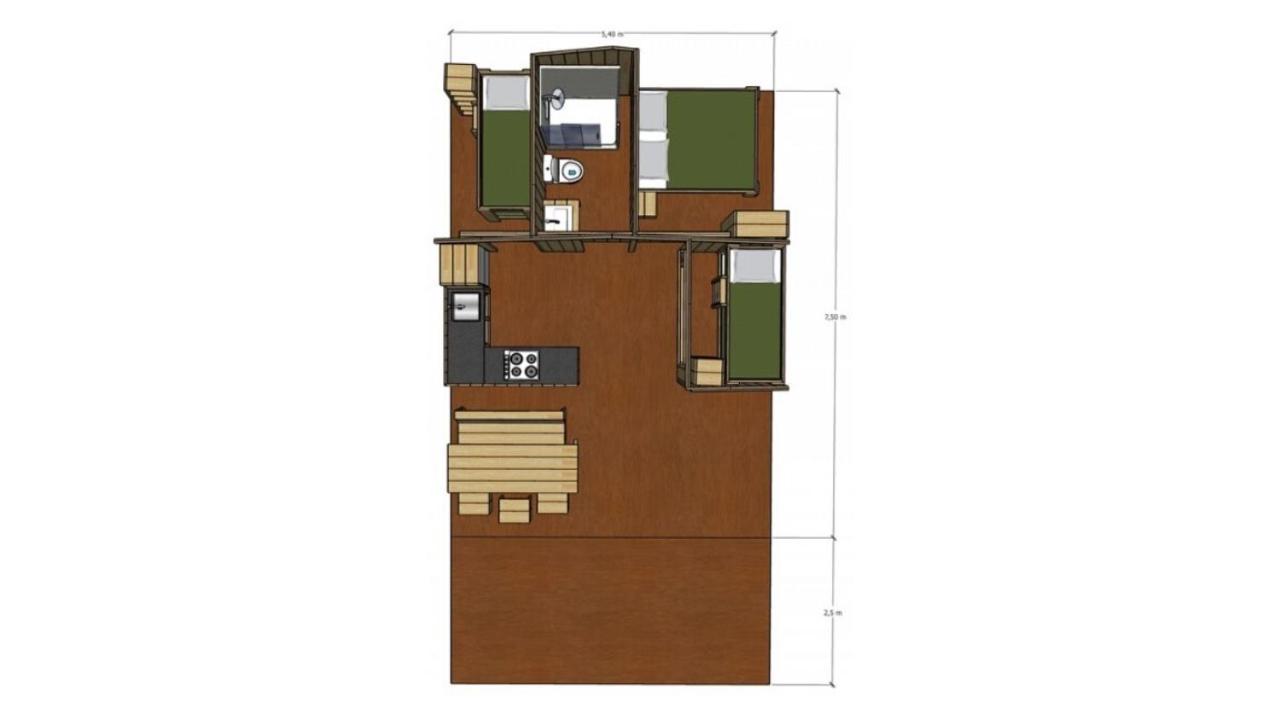 Lodgetent Goebelsmuhle 외부 사진